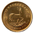 Krügerrand Bullionmünzen